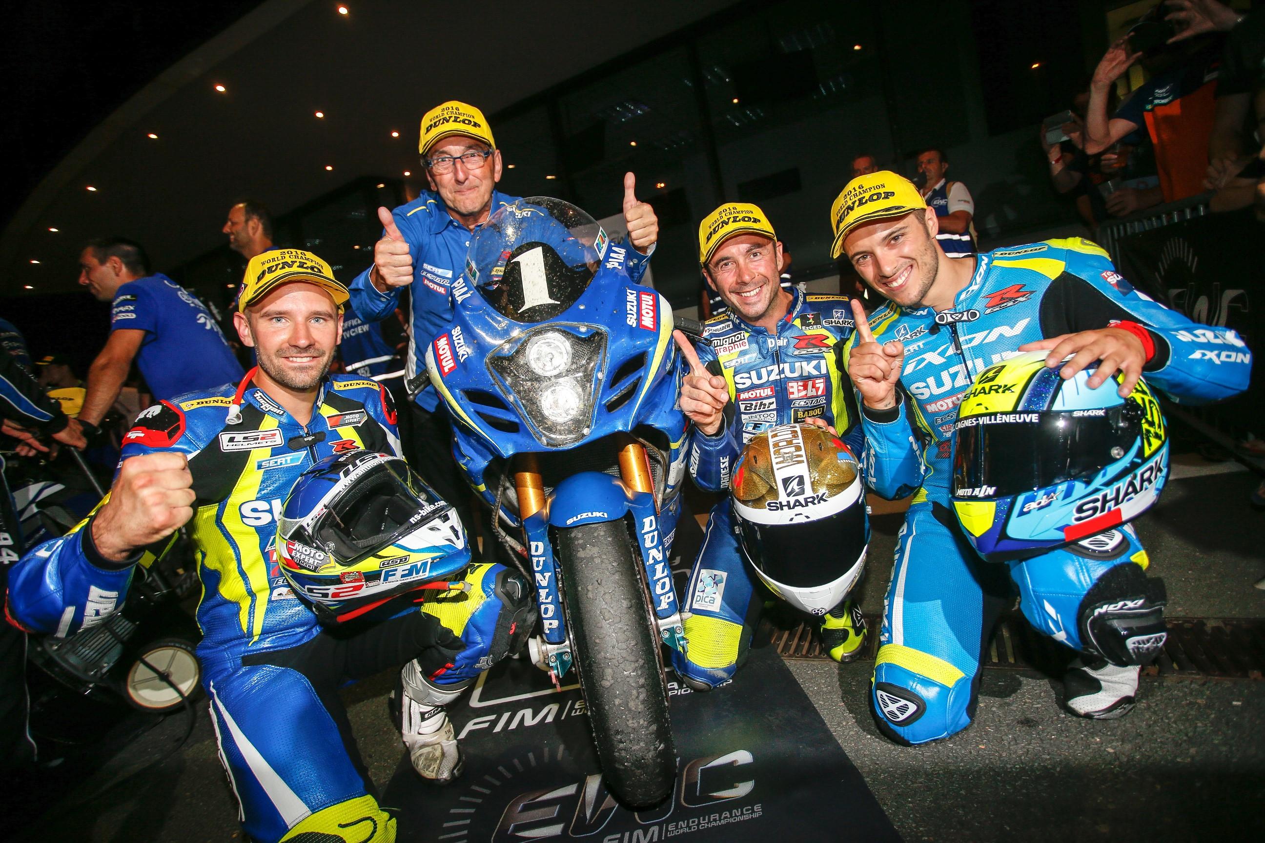 Suzuki alcança 15.º título no campeonato do mundo de resistência