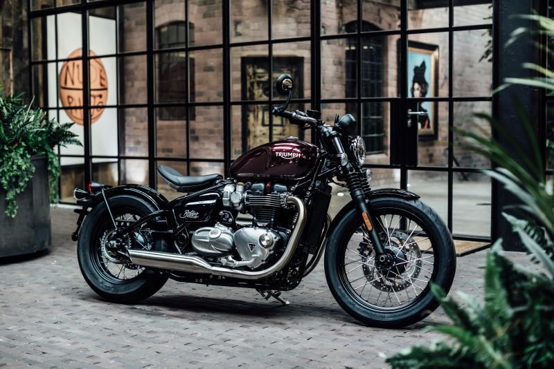 Triumph apresenta nova Bonneville Bobber em Londres