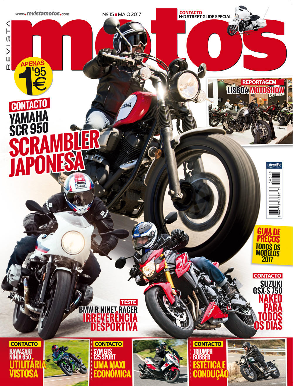 Já chegou às bancas a edição de maio da revista ‘Motos’