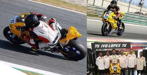 Ivo Lopes em bom plano na 2.ª prova do Campeonato Espanhol de Velocidade