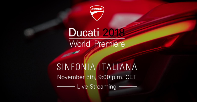 Ducati World Première 2018 com transmissão em direto este domingo