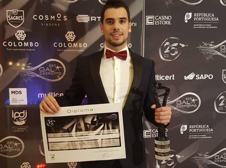 Miguel Oliveira recebe galardão de ‘Atleta Masculino do Ano’