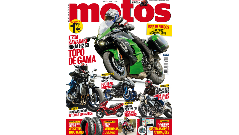 Revista Motos de maio já está nas bancas!