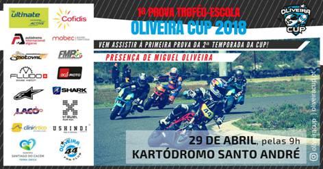 Segunda edição da Oliveira Cup é já neste fim de semana