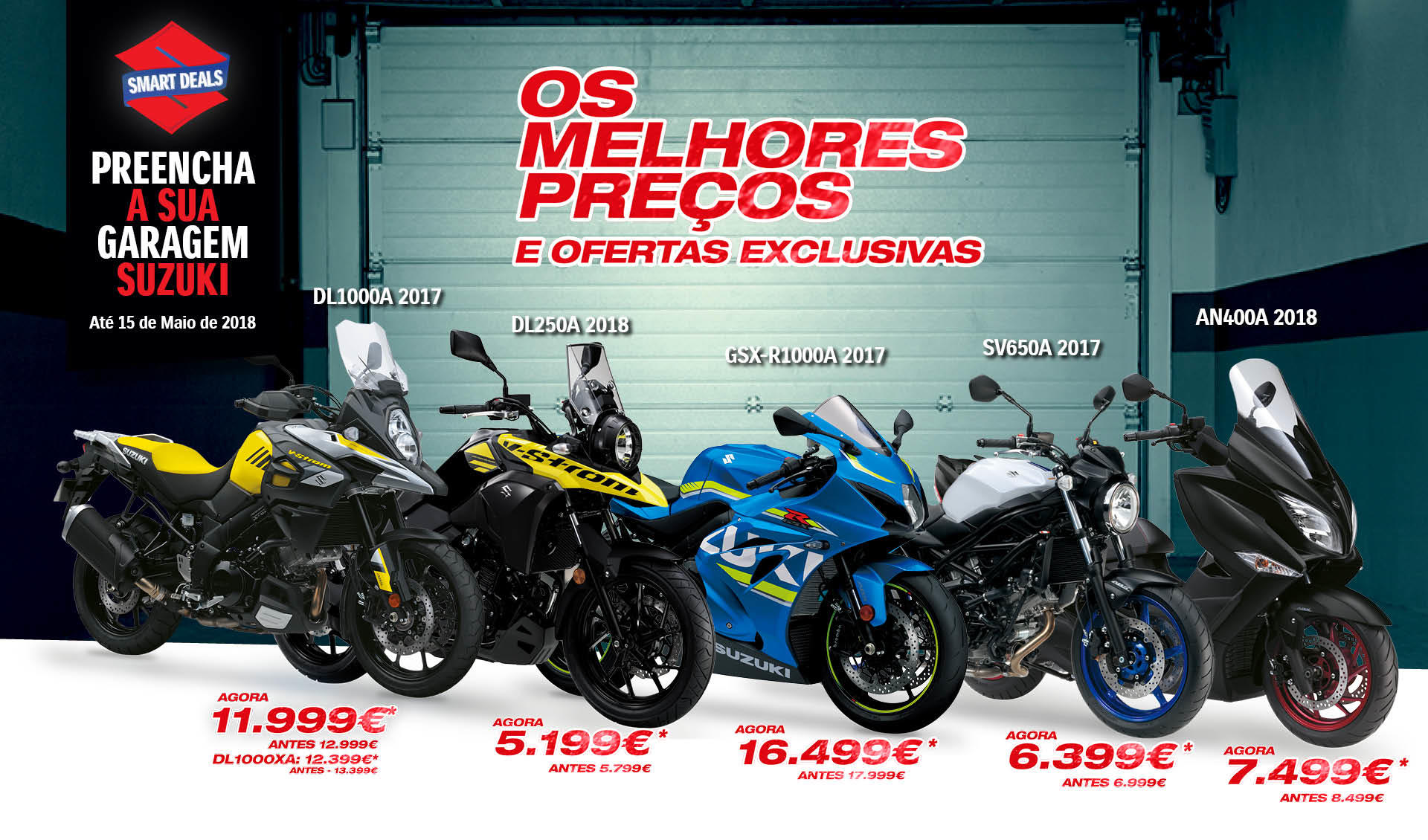 Suzuki lança nova campanha de descontos