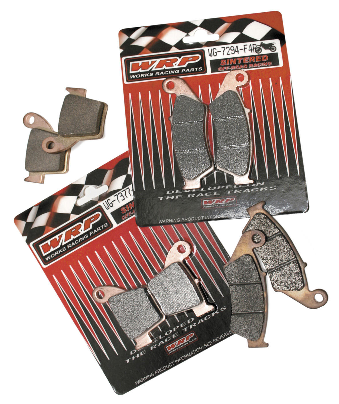 WRP disponibiliza no mercado pastilhas para motos