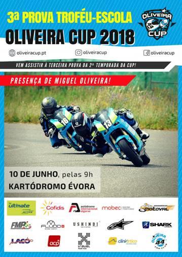 Miguel Oliveira apadrinha terceira prova da Oliveira Cup