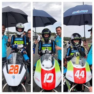 Pilotos de Miguel Oliveira correm 2ª prova do campeonato nacional de velocidade