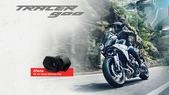Yamaha oferece kit de malas laterais na compra de uma Tracer 900