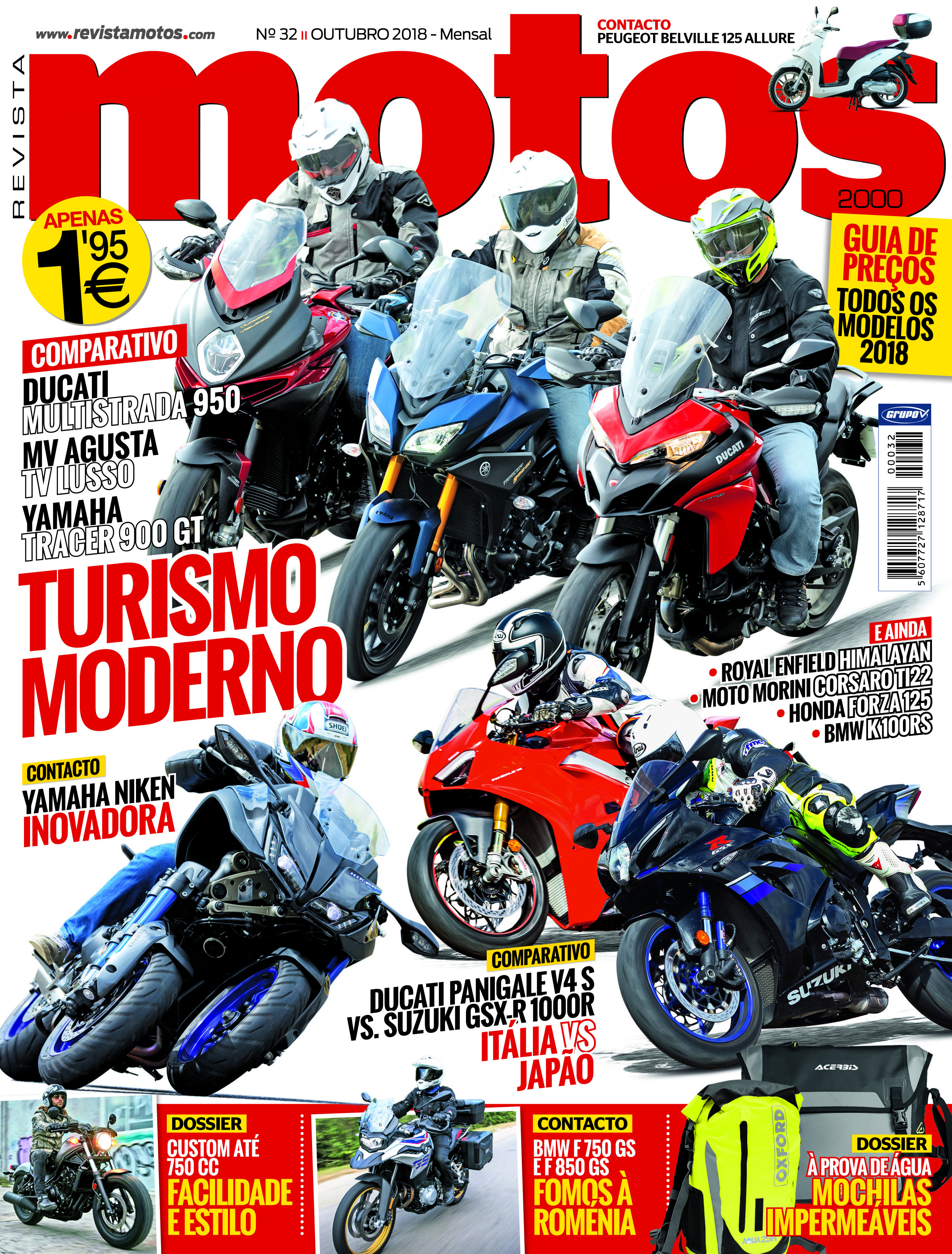 Revista Motos de outubro já está nas bancas