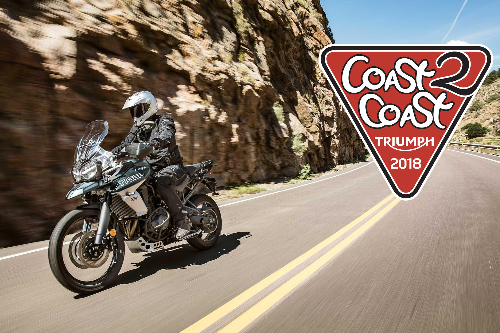 Triumph aposta em novo raid Coast2Coast