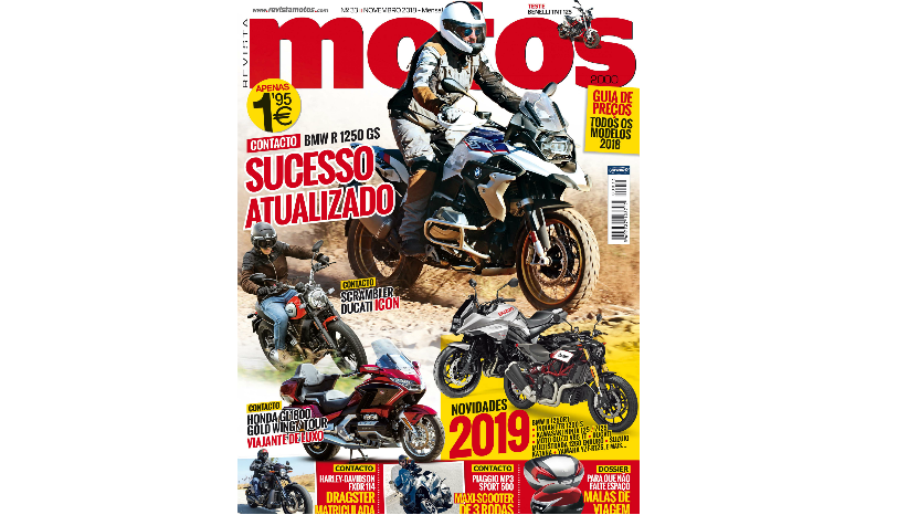 Revista Motos de novembro já está à venda