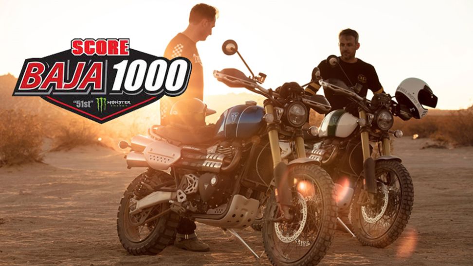 Triumph anuncia ausência da Baja 1000