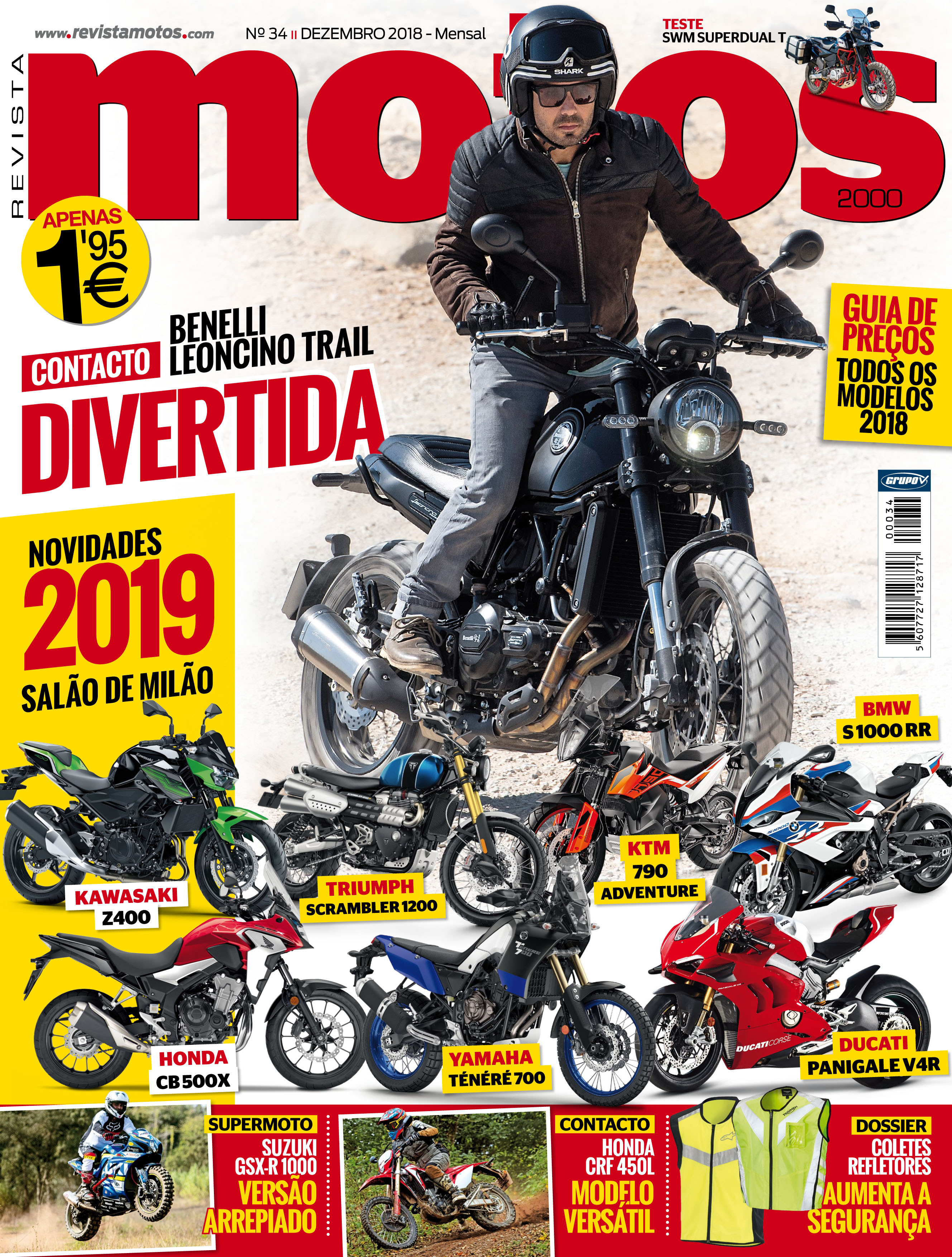 Revista Motos de dezembro já está nas bancas
