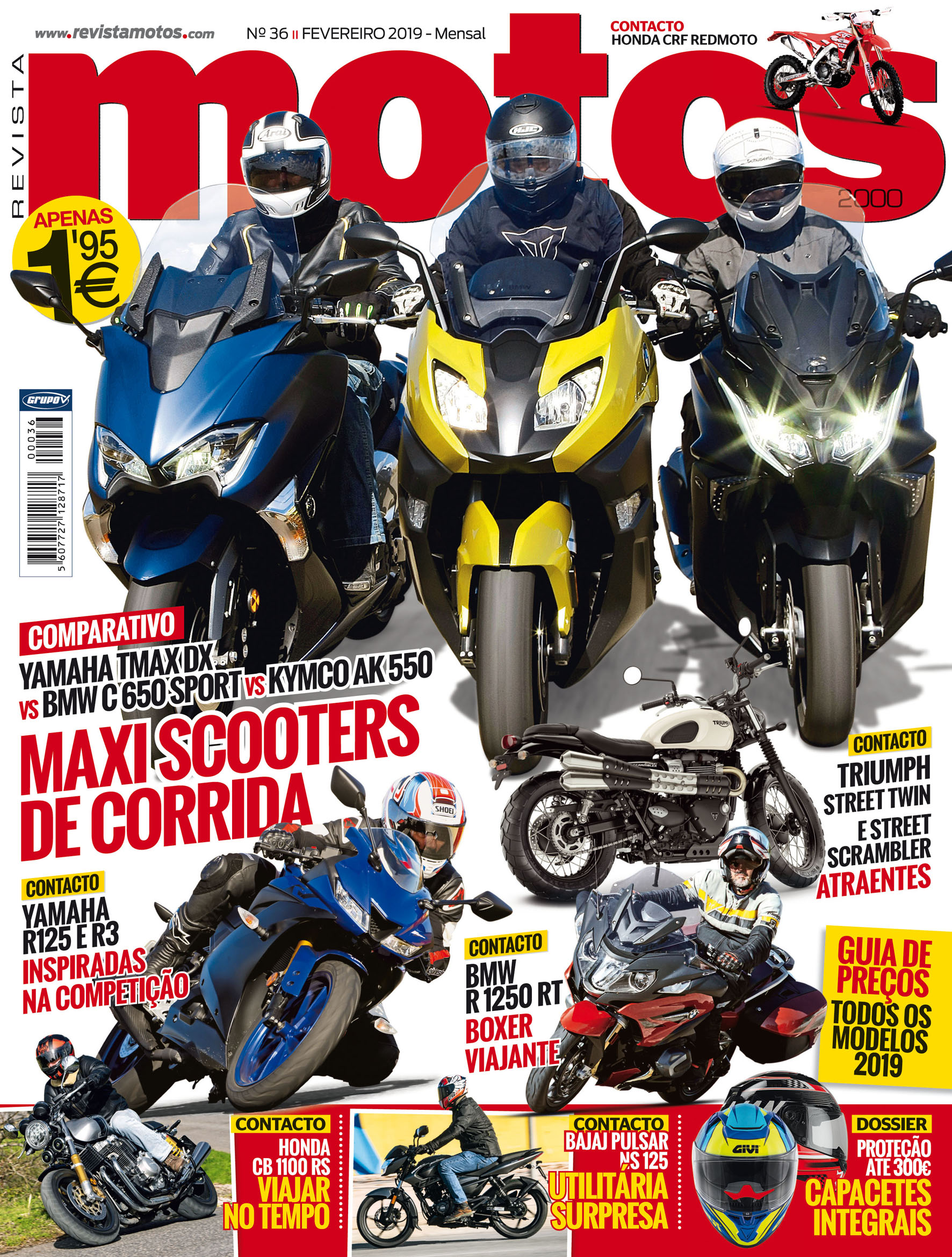 Motos de fevereiro chega hoje às bancas