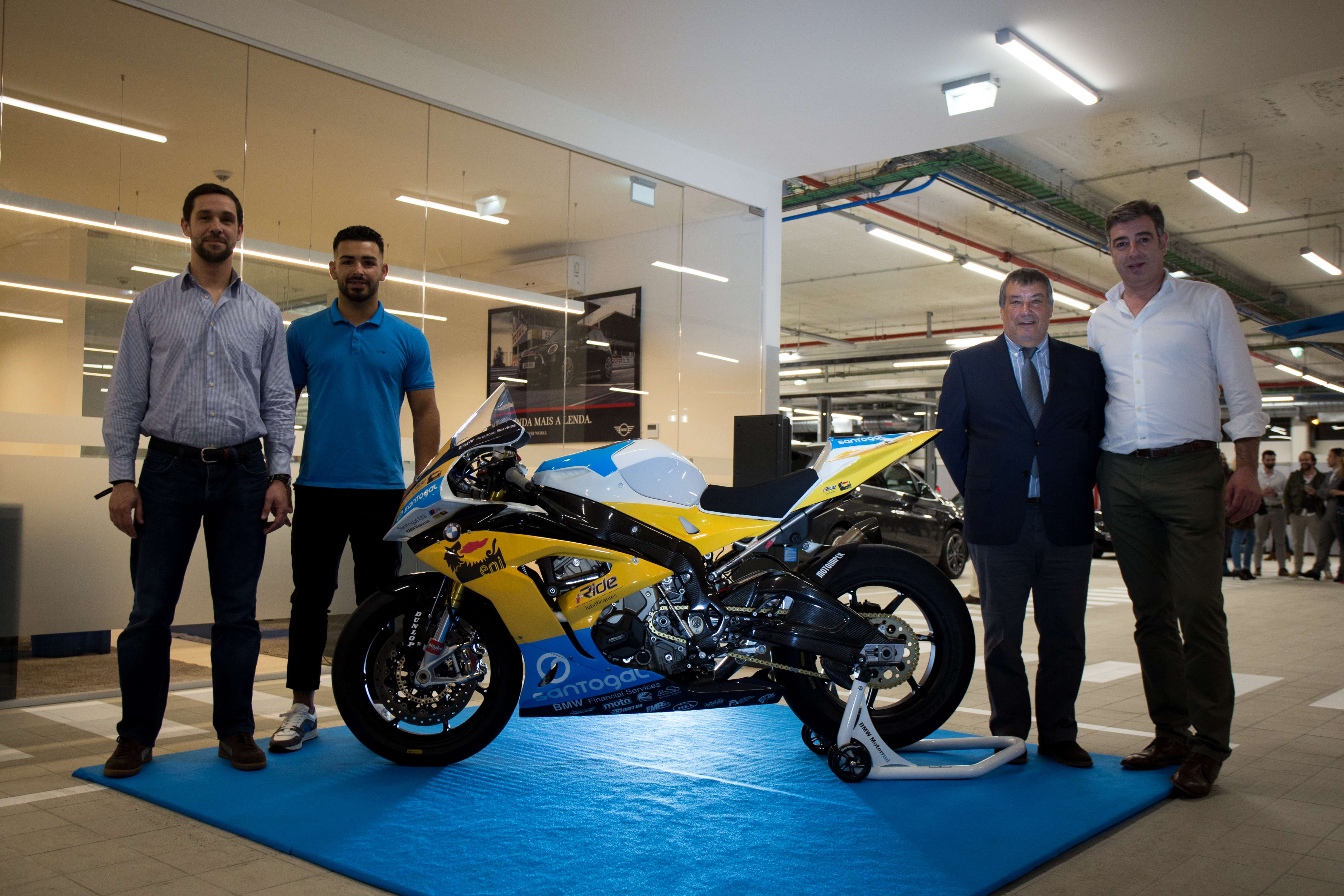Equipa Santogal ENI BMW foi apresentada