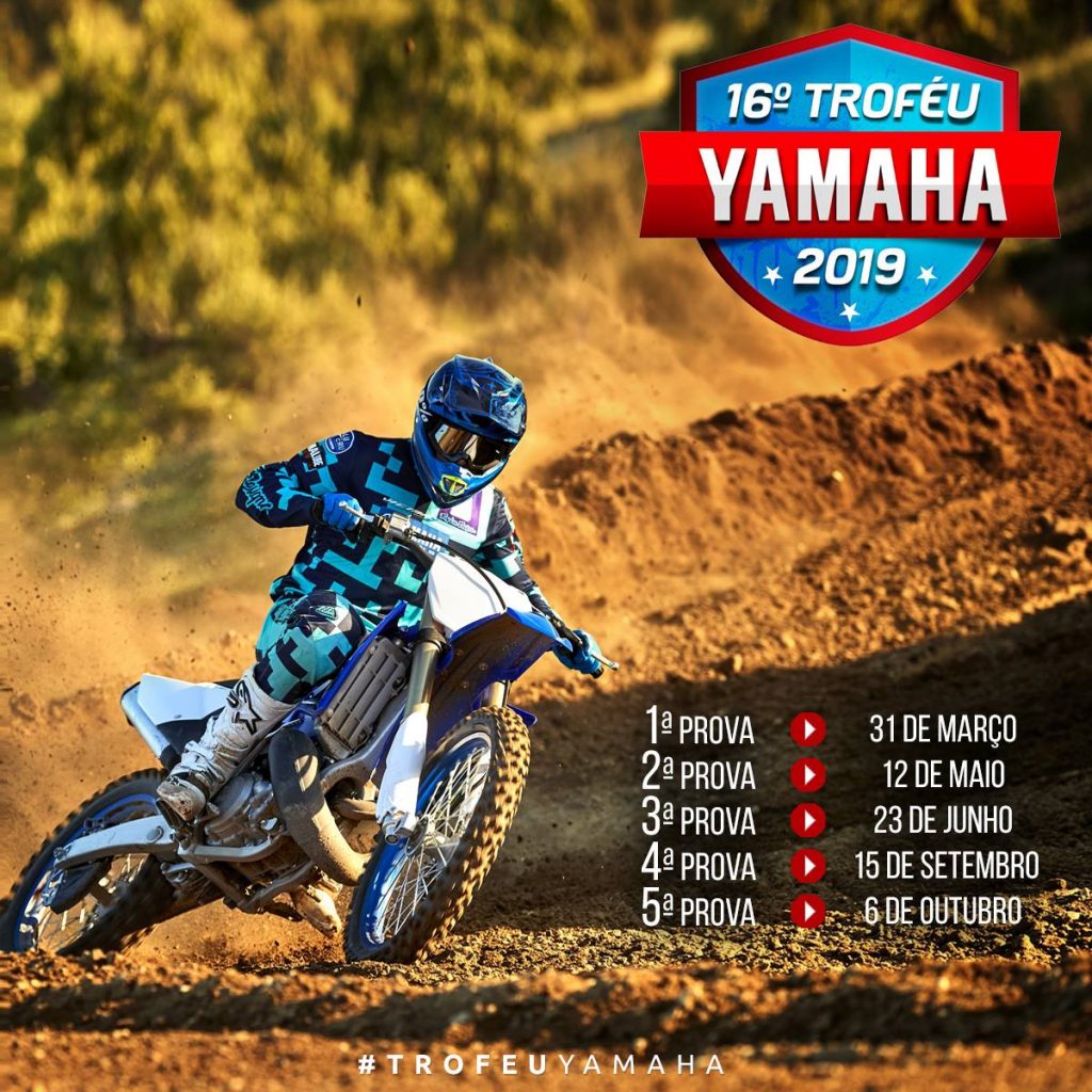Décimo sexto troféu Yamaha 2019 arranca já em março