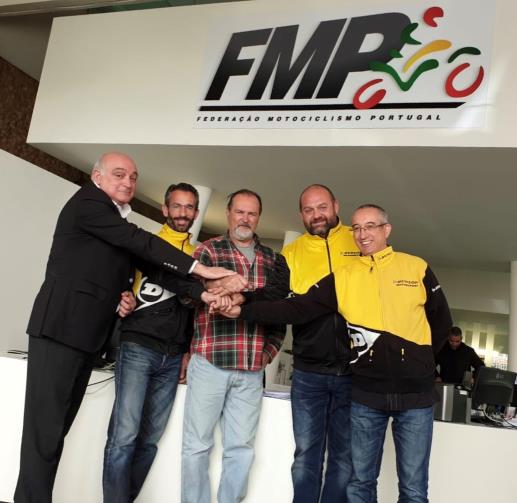 Dunlop renova acordo com a FMP
