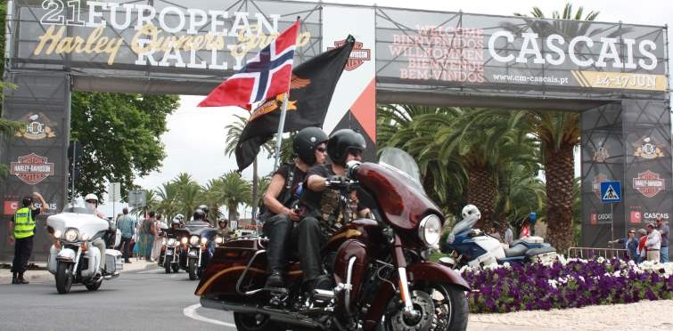 Maior concentração de Harley-Davidson do mundo é em Cascais