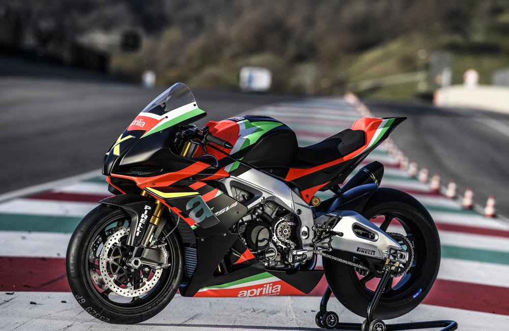 Dez unidades da Aprilia RSV4 X esgotam em poucas horas