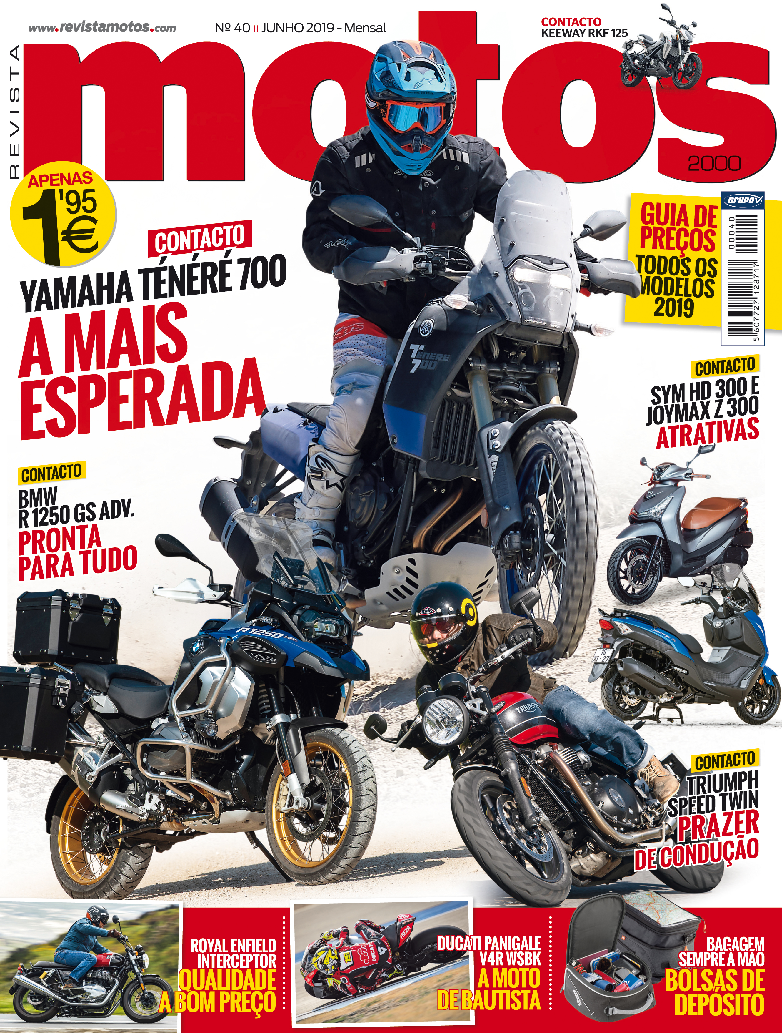 Revista Motos chega amanhã na bancas
