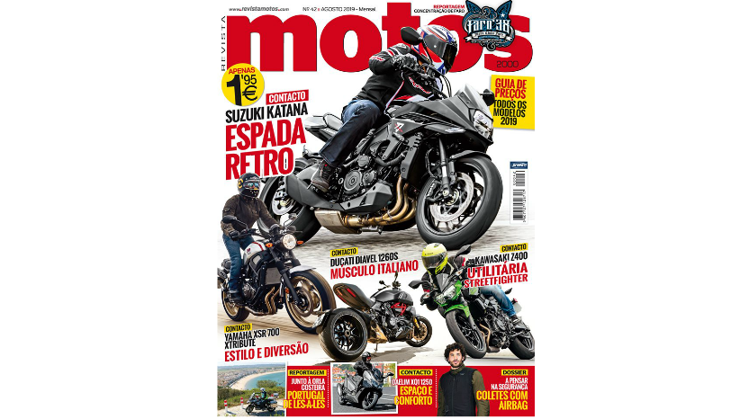 Revista Motos de agosto chega amanhã às bancas