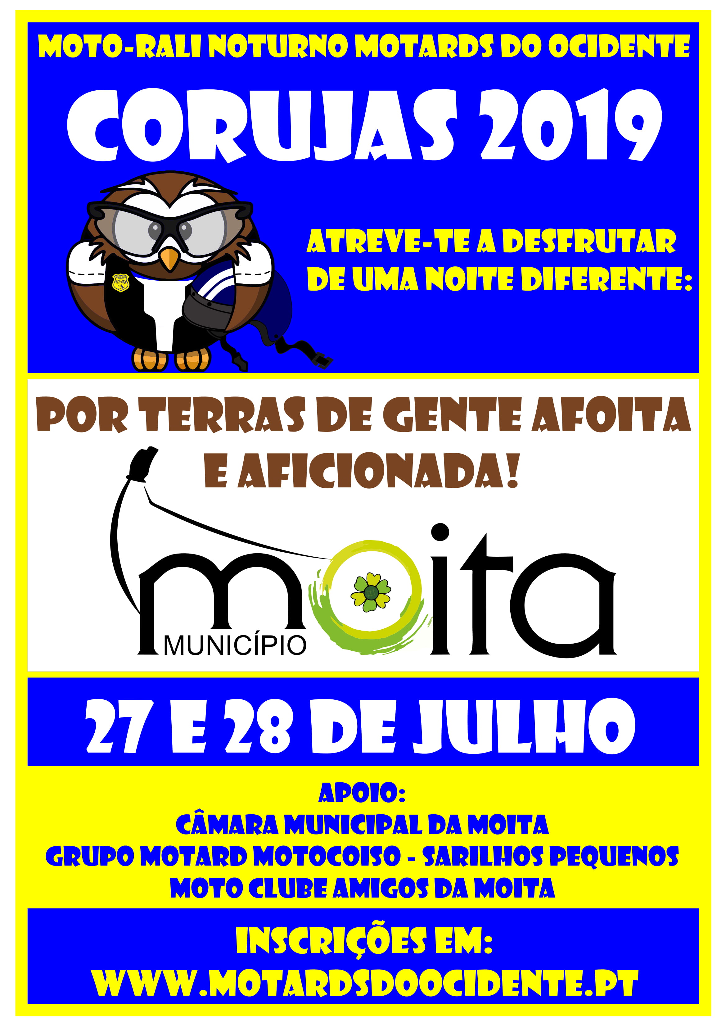 Moto Rali Noturno acontece no Munícipio da Moita