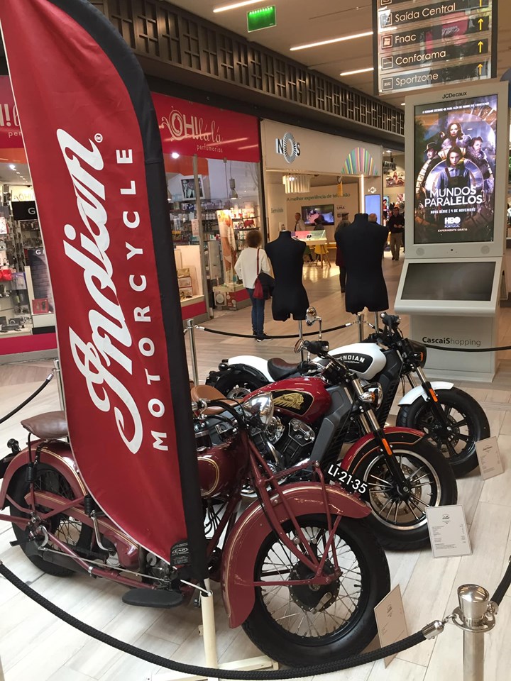 Indian tem exposição a decorrer no Cascais Shopping