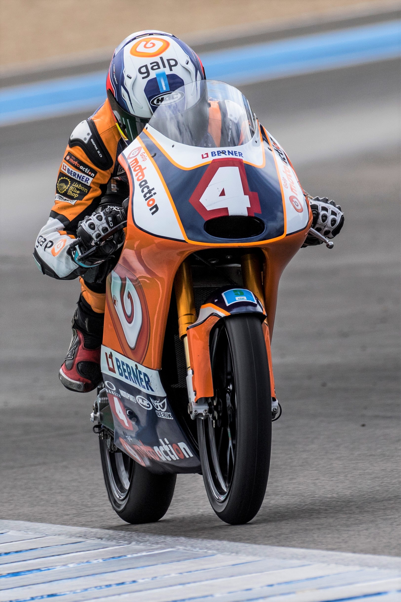 Kiko Maria fica em 6º lugar no campeonato espanhol de PréMoto3