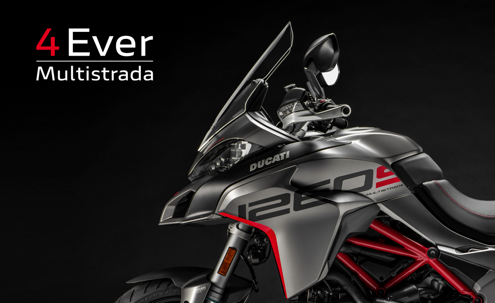Ducati oferece quatro anos de garantia em toda a família Multistrada