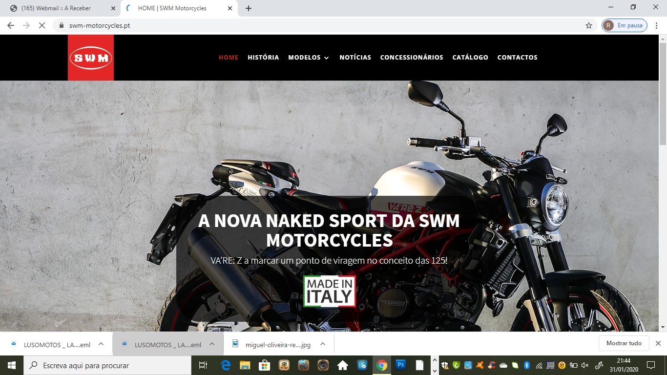 SWM Motorcycles lança novo site