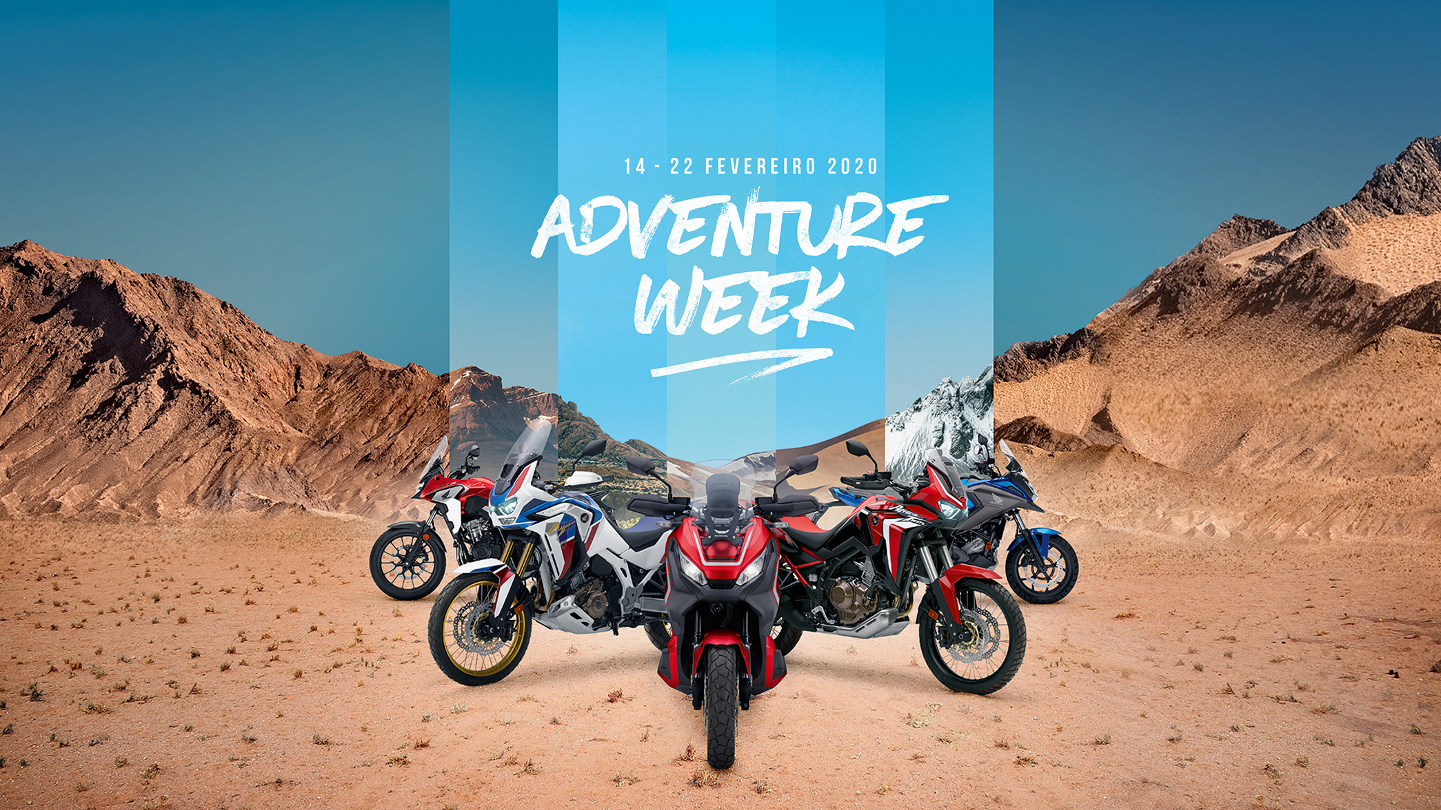 Honda convida a descobrir e testar a sua nova gama Adventure