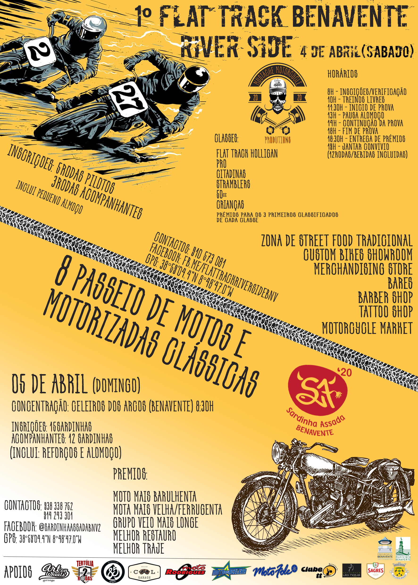 Flat Track Benavente River Side volta já em abril