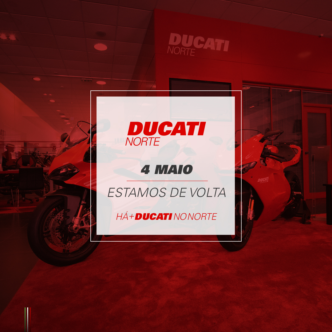 Ducati Norte vai voltar ao ativo na próxima semana