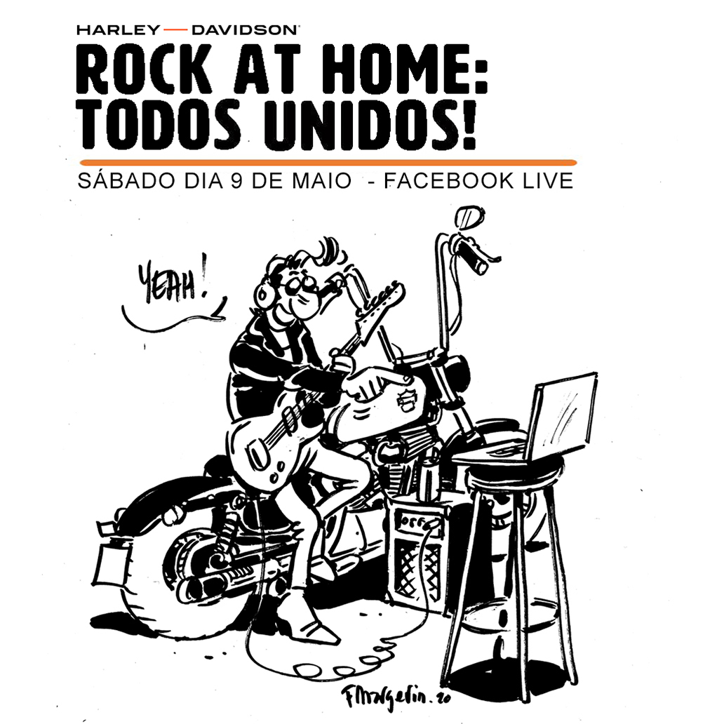 Harley-Davidson organiza noite de concertos para lutar contra a Covid-19