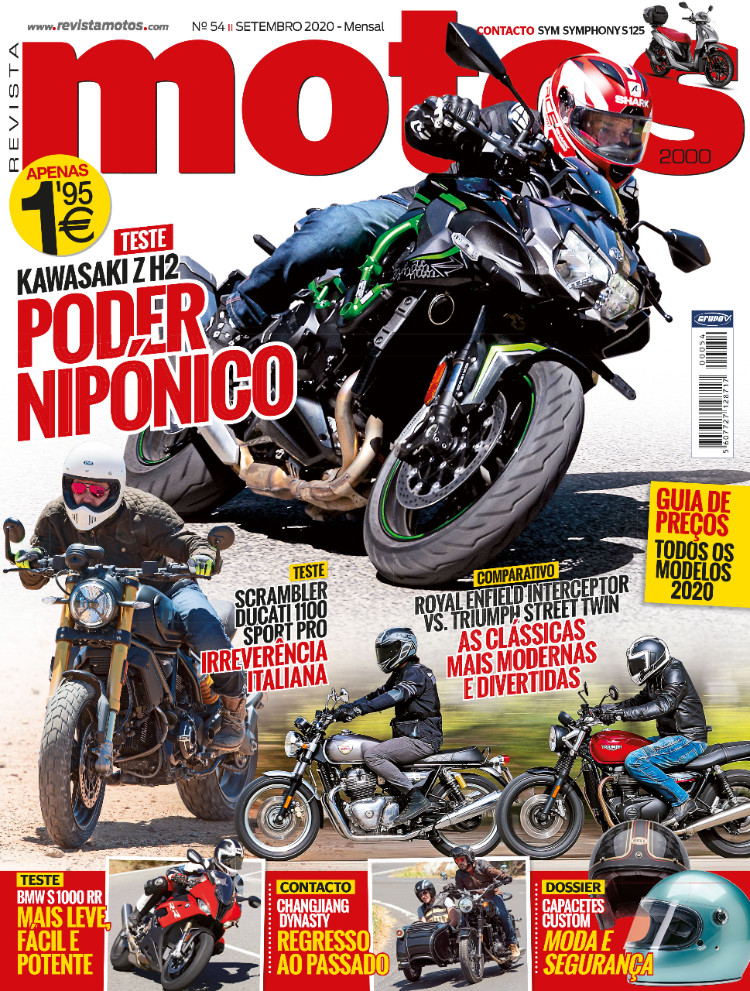 Revista Motos de setembro chega hoje às bancas de todo o país