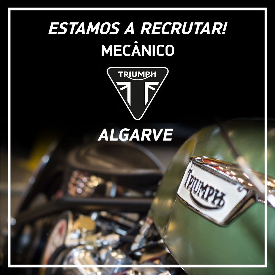 Triumph Algarve procura mecânico