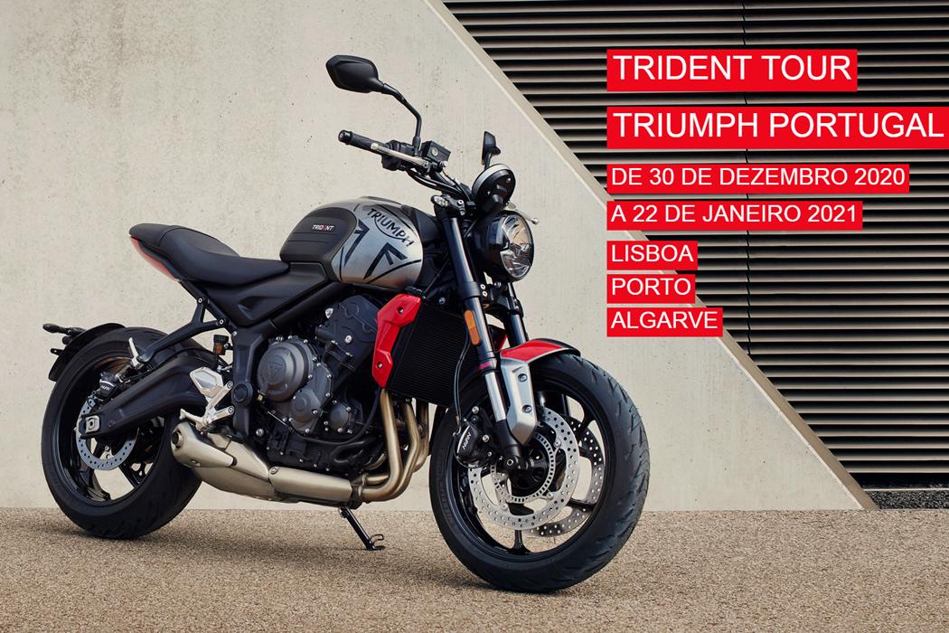 Trident Tour mostra a nova Trident 660 por todo o país