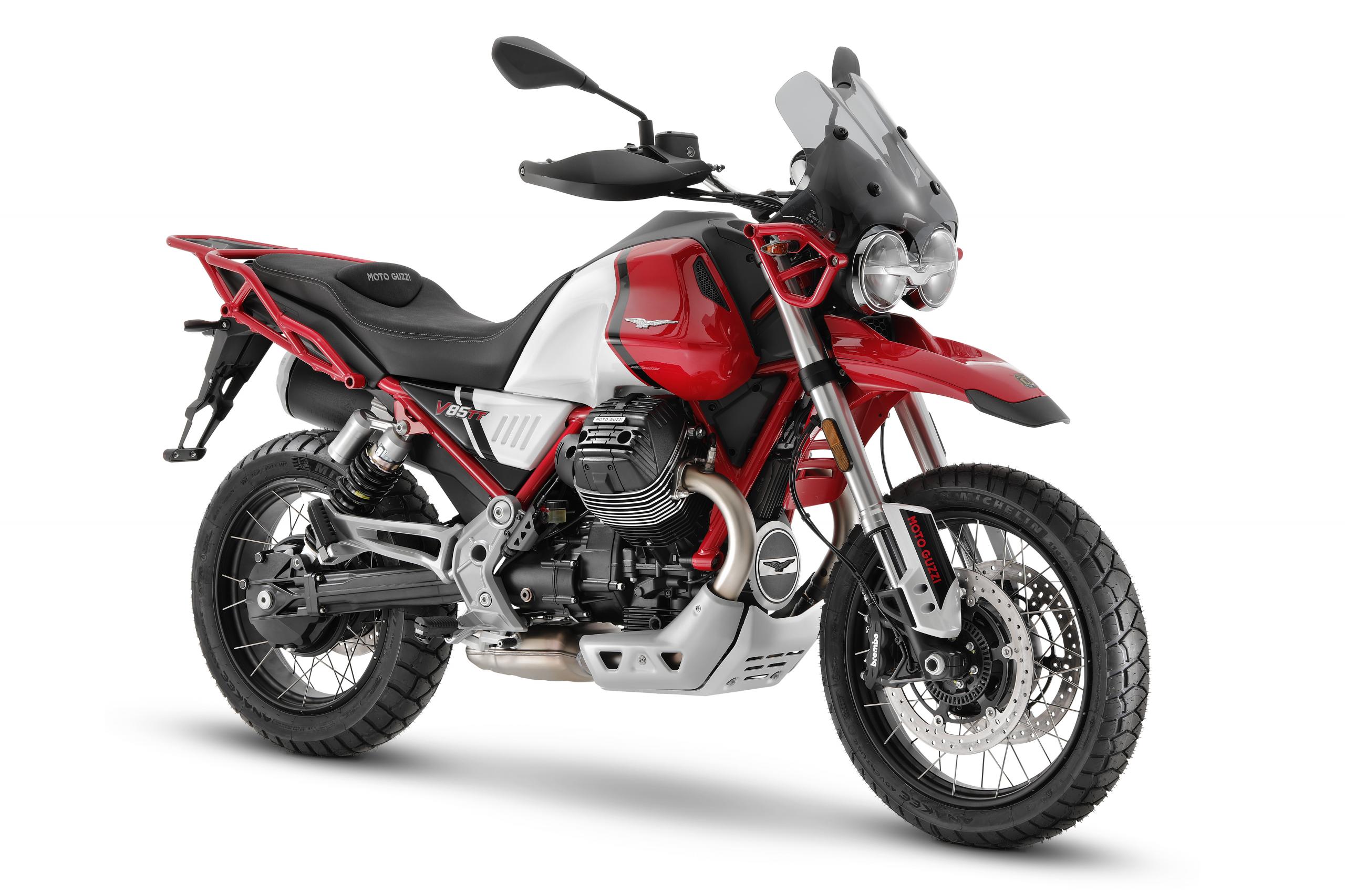 Moto Guzzi apresenta novas V85 TT e V85 TT Travel