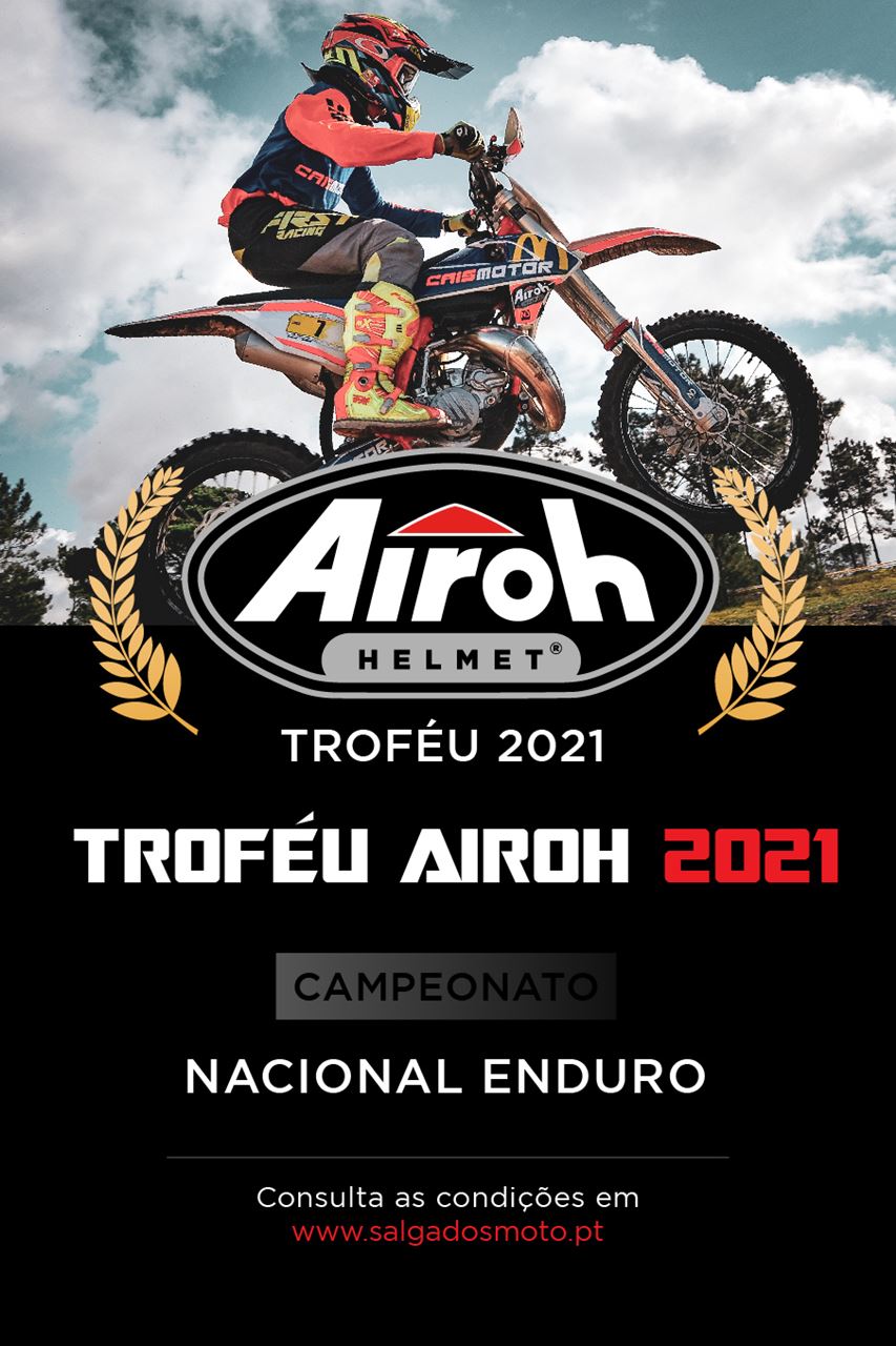 Troféu Airoh 2021 no Campeonato Nacional de Enduro