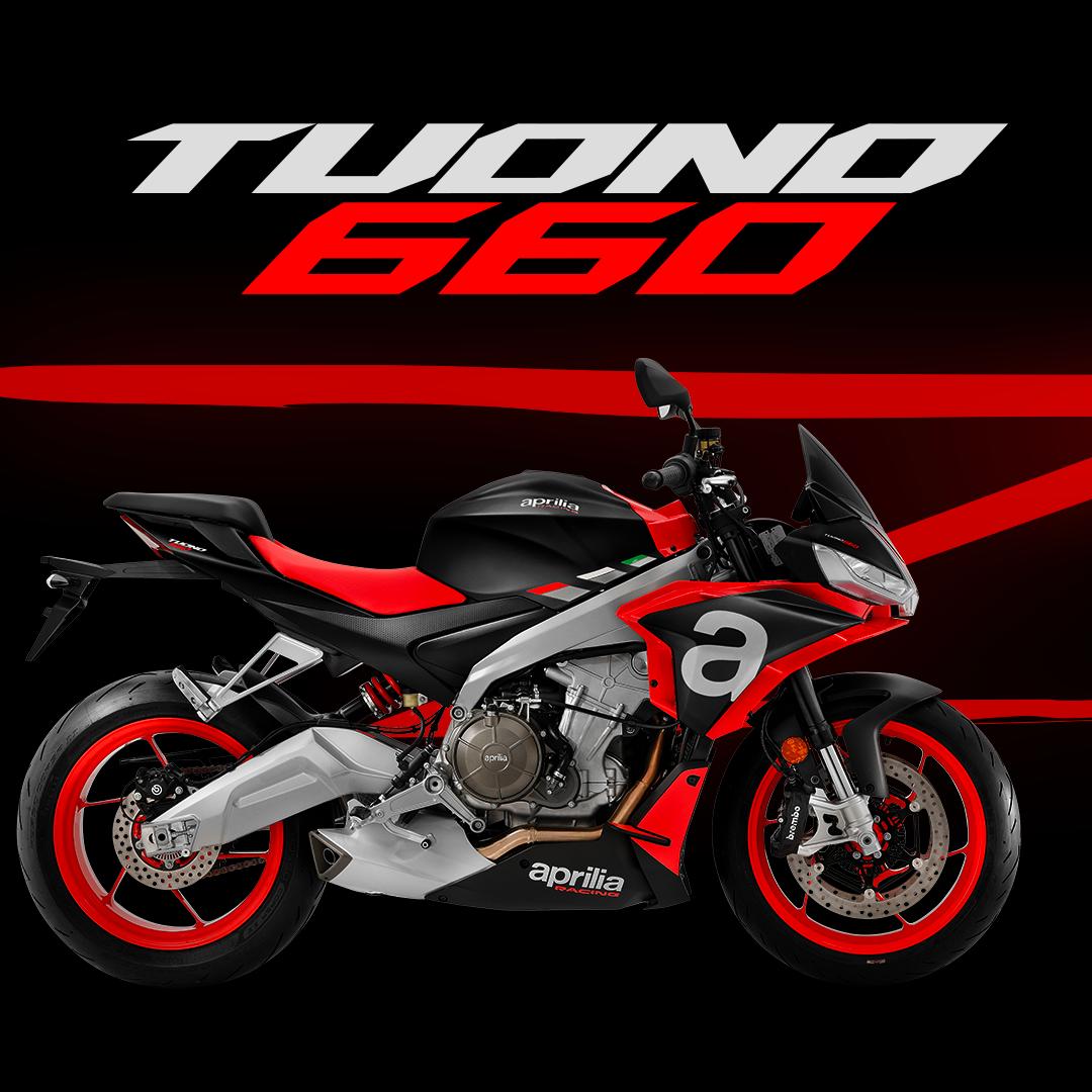 Aprilia apresentou a nova Tuono 660 em aprilia.com
