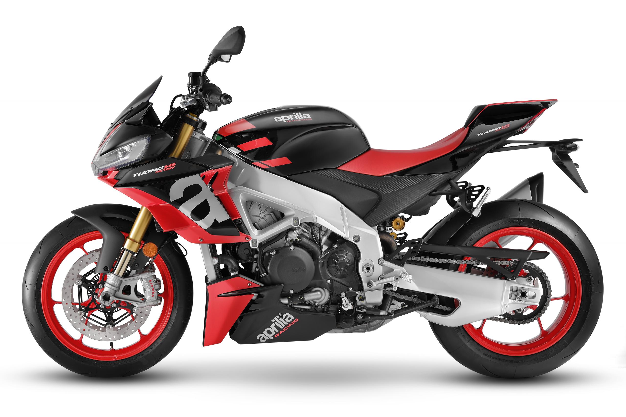 Assim é a nova Aprilia Tuono V4