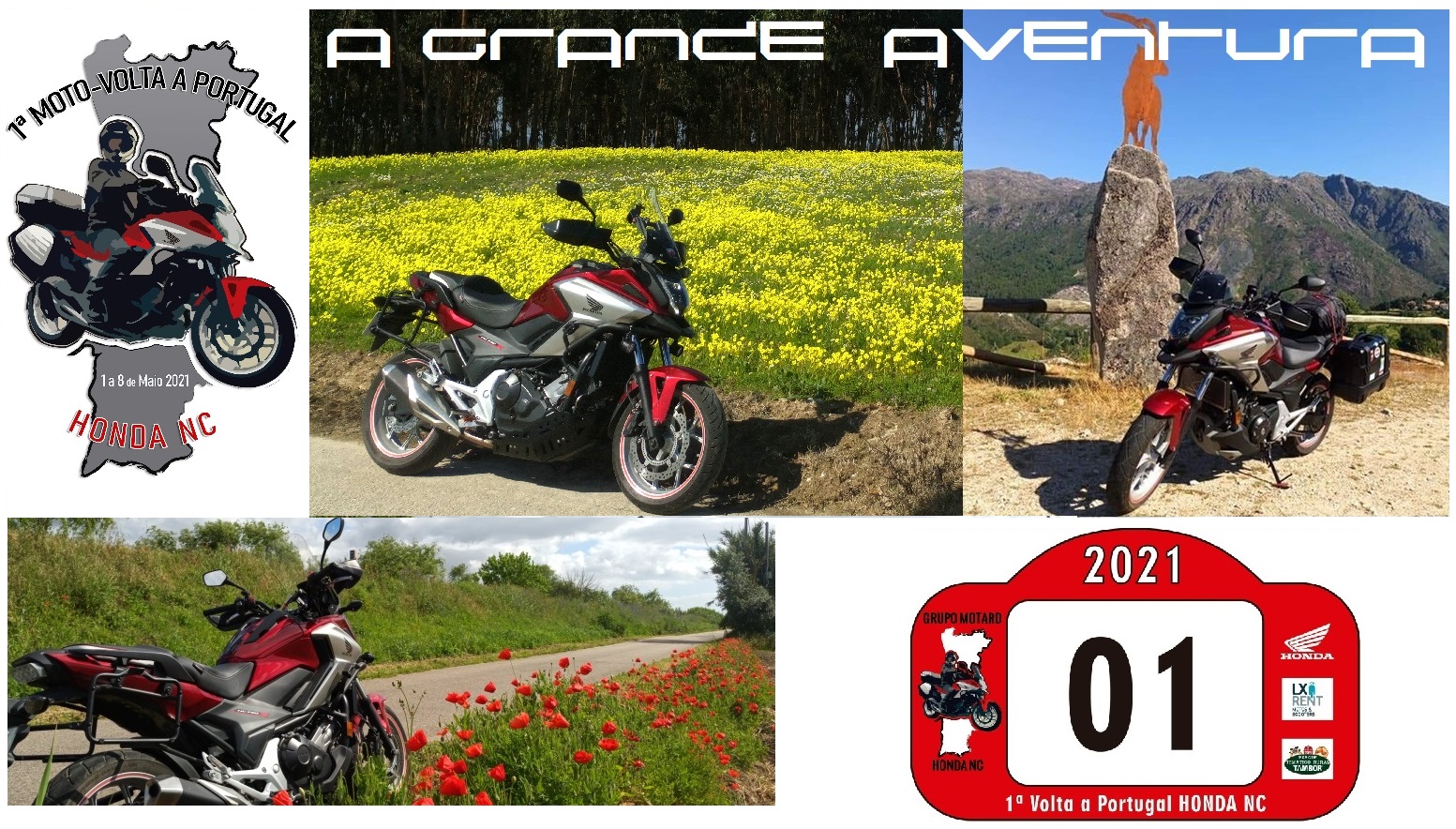 Primeira Moto-Volta a Portugal Honda NC é já em maio