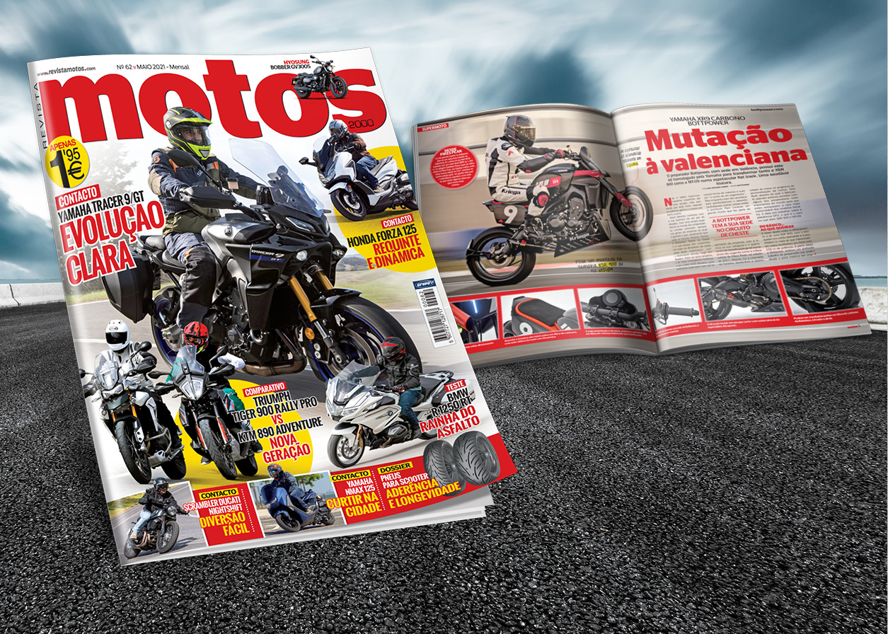 Revista Motos de maio chega a amanhã às bancas