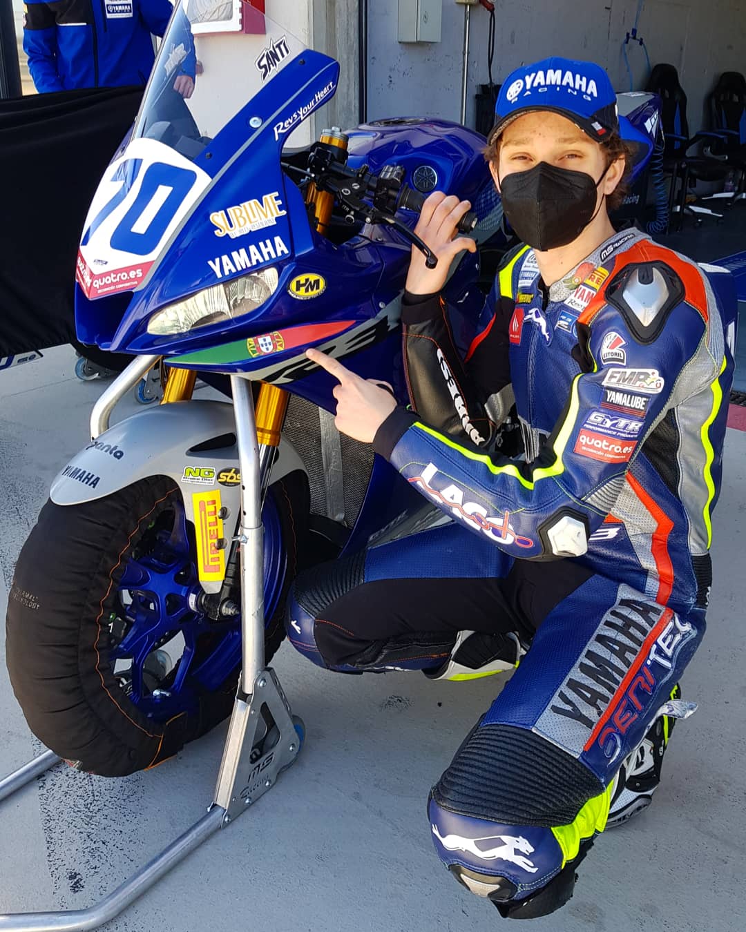 Miguel Santiago satisfeito com treino no MotorLand Aragón