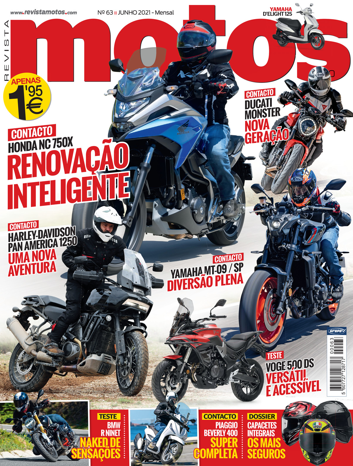 Revista Motos de junho amanhã nas bancas