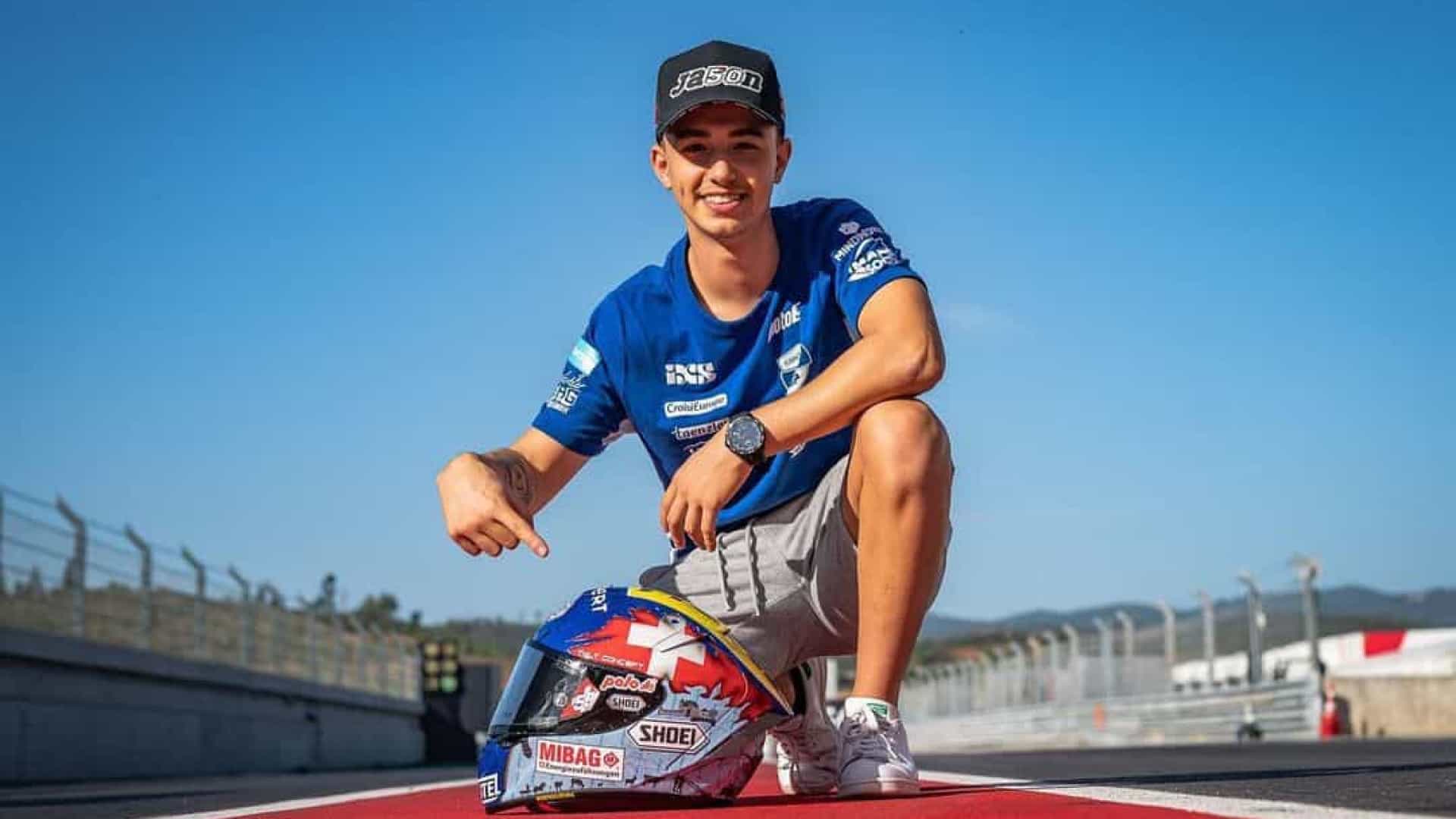 Luso suíço Dupasquier morre na sequência do acidente nos treinos de Moto3