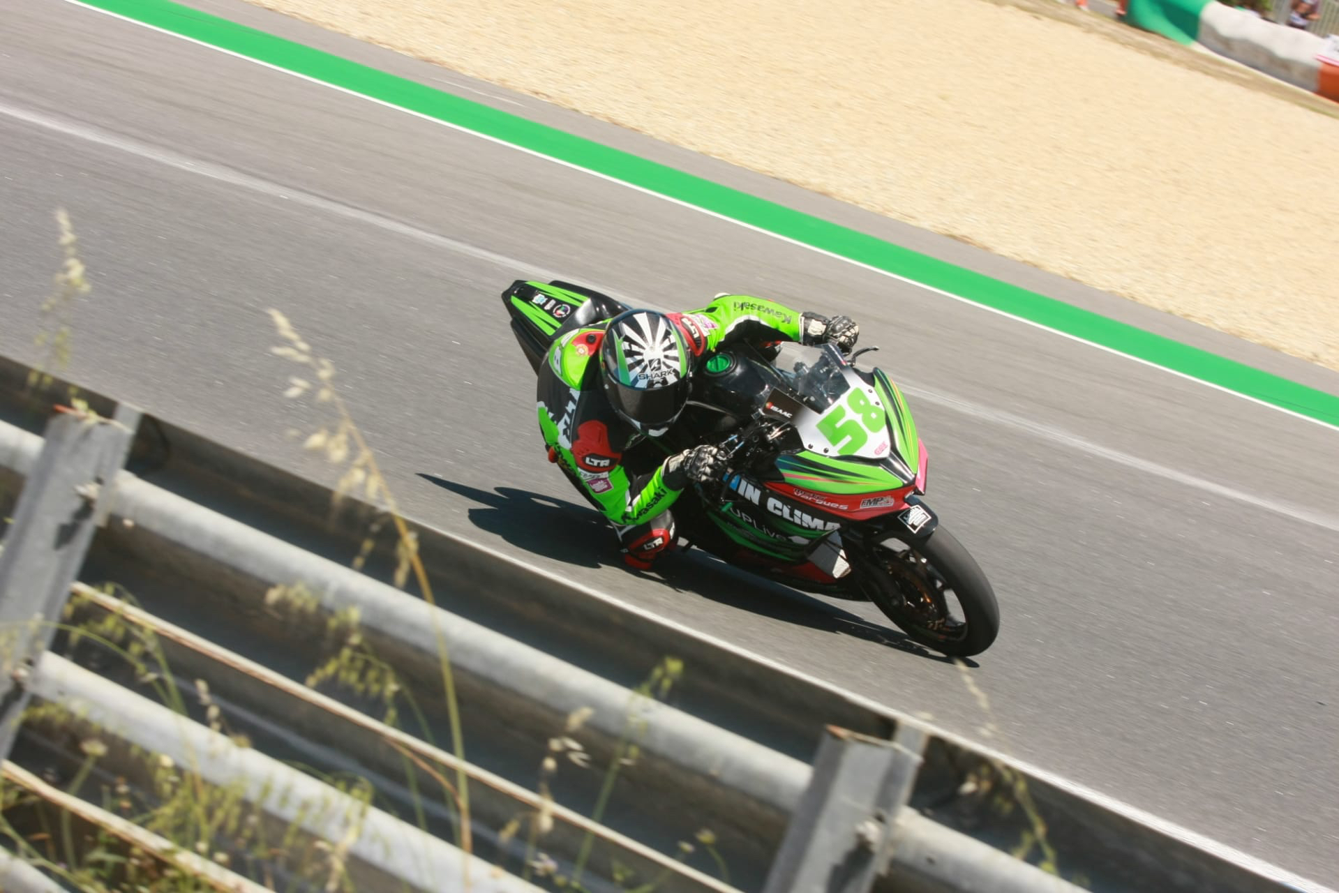 Isaac Rosa expectante para a prova em Aragão