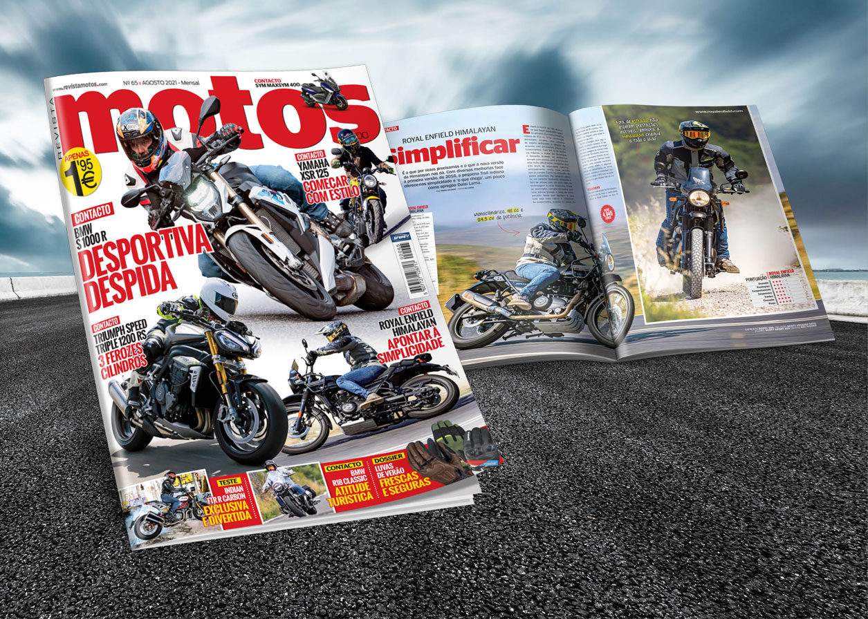 Revista Motos de Agosto nas bancas de todo país