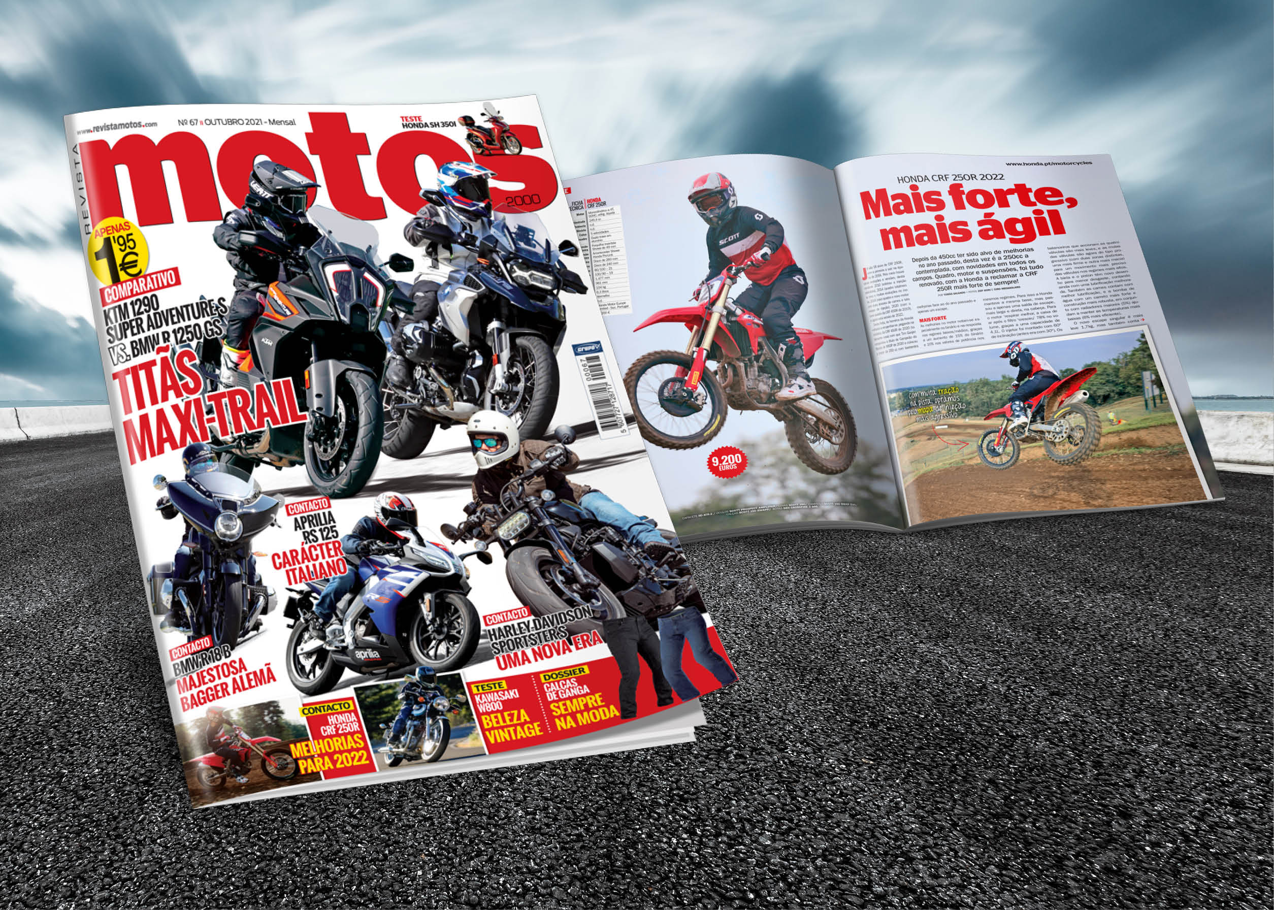 Revista Motos de Outubro amanhã nas bancas